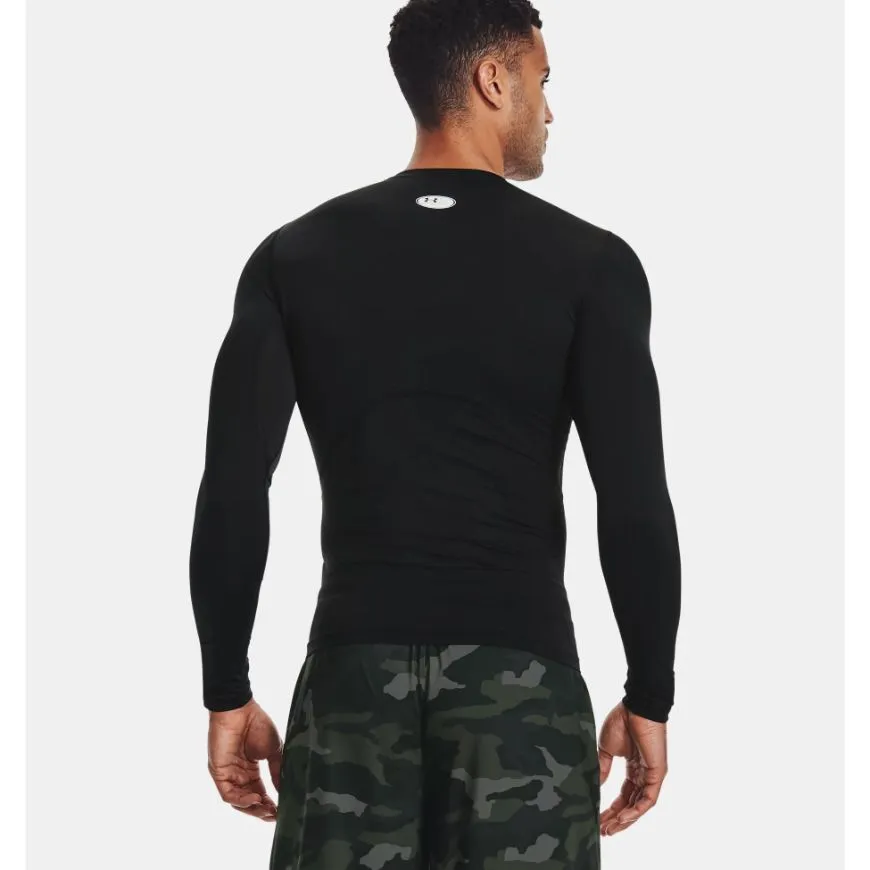 Under Armour Hg Armour Comp Men Training Long Sleeve Black/White