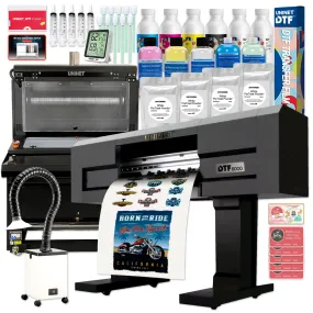 Uninet 6000 Direct To Film (DTF) Quad Head Roll Printer, Slim Shaker & Training - 24"