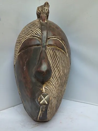 Unique Antique SONGYE Mask From Congo 15x9 in
