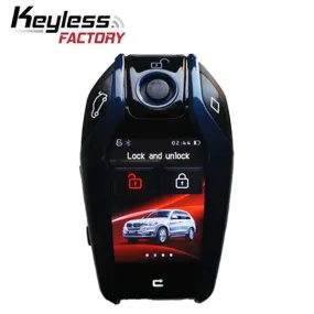 Universal Smart Key LCD Shell for Push To Start Vehicles - BMW - GM - FORD - KIA - and more! (AFTERMARKET)