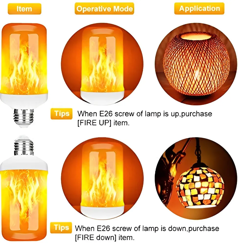 USB E14 E27 B22 Led Simulated Flame Bulbs 9W AC85-265V Luces Home Electronic Accessories Lamp Flame light Effect Bulbs Lampada
