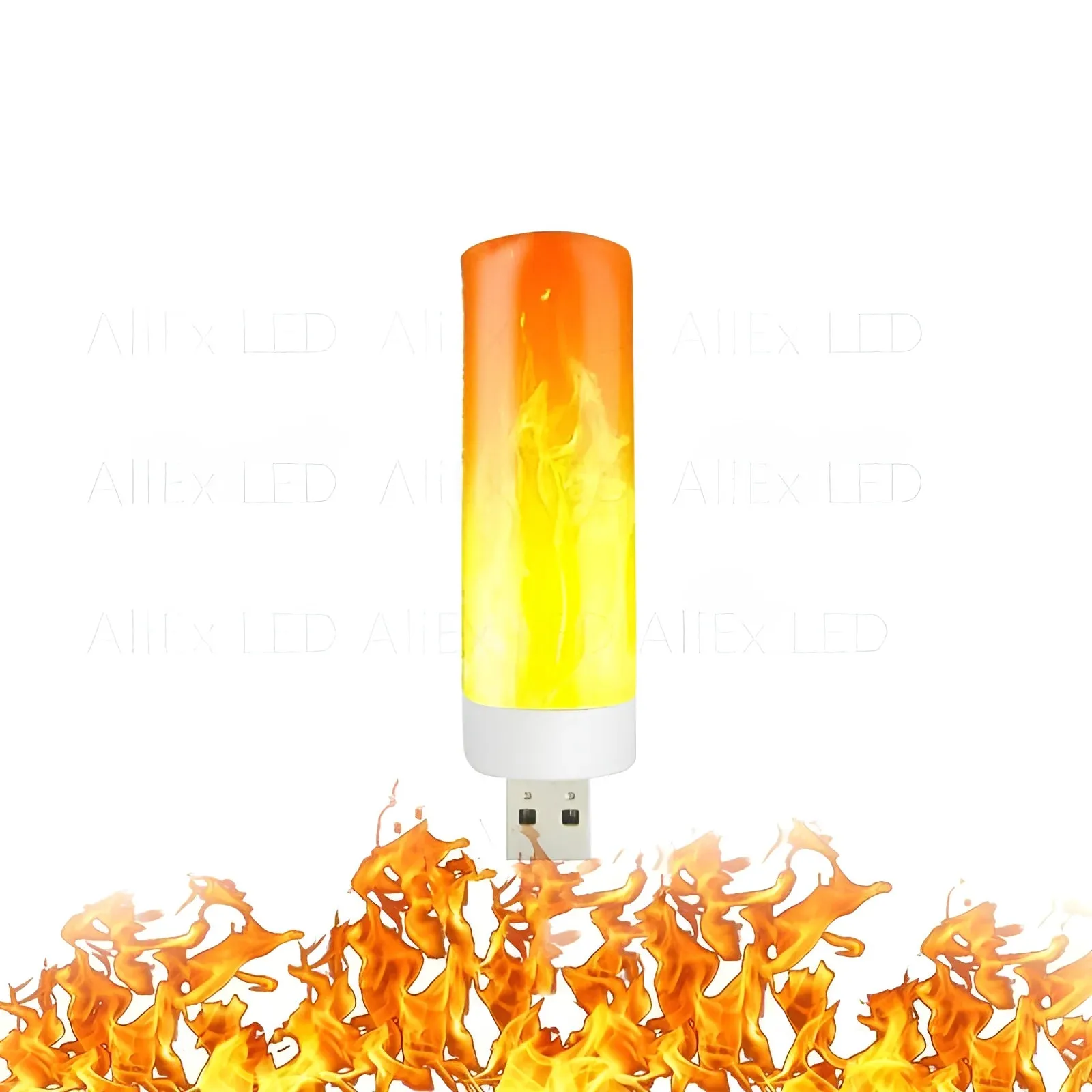 USB E14 E27 B22 Led Simulated Flame Bulbs 9W AC85-265V Luces Home Electronic Accessories Lamp Flame light Effect Bulbs Lampada