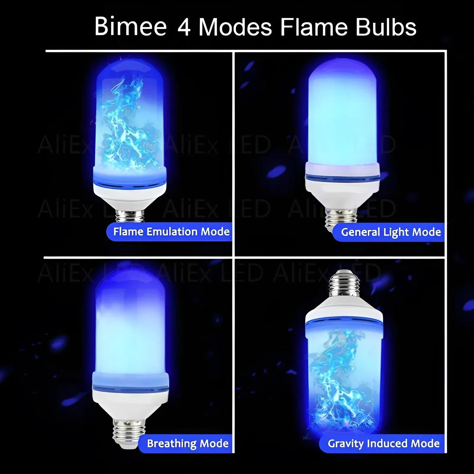 USB E14 E27 B22 Led Simulated Flame Bulbs 9W AC85-265V Luces Home Electronic Accessories Lamp Flame light Effect Bulbs Lampada