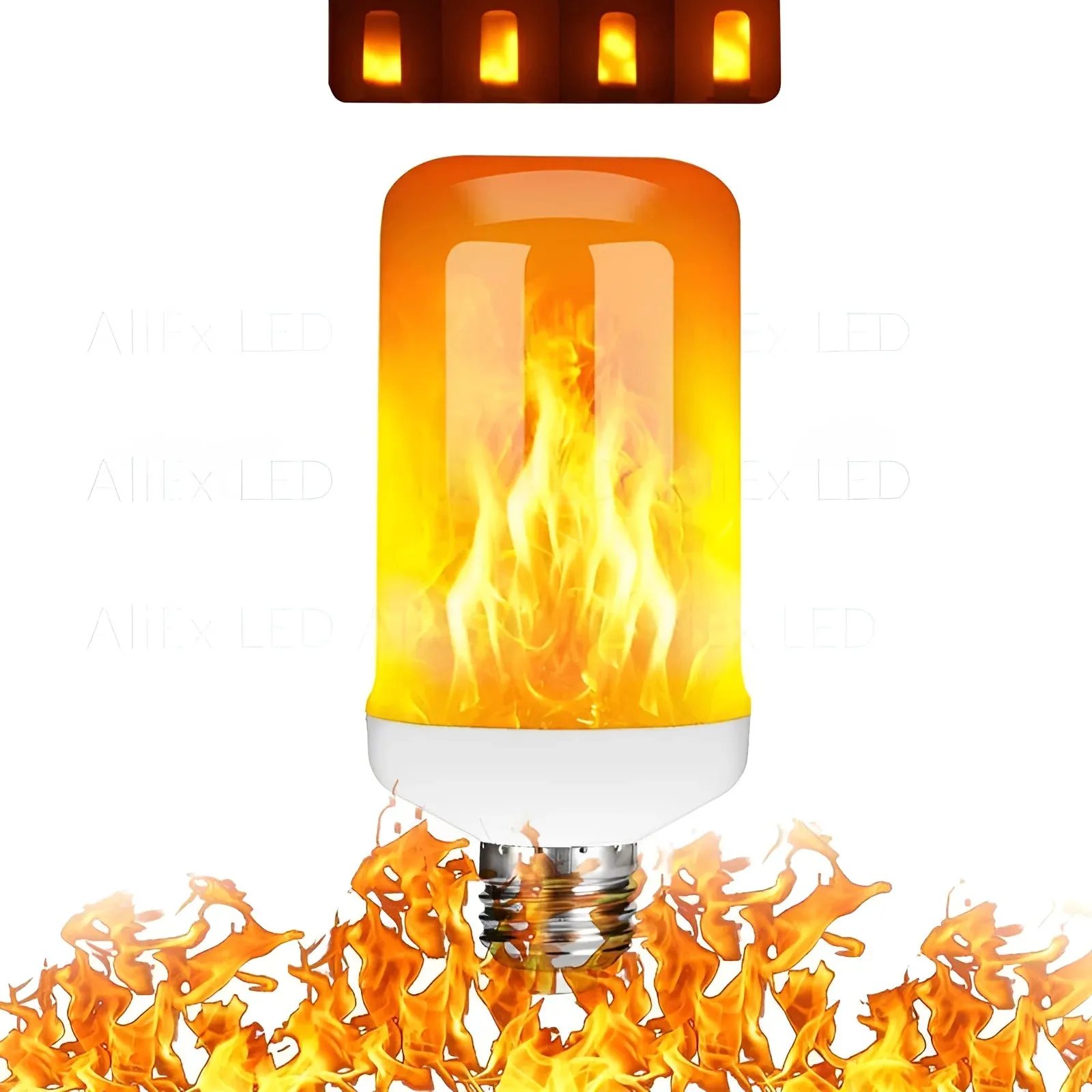 USB E14 E27 B22 Led Simulated Flame Bulbs 9W AC85-265V Luces Home Electronic Accessories Lamp Flame light Effect Bulbs Lampada