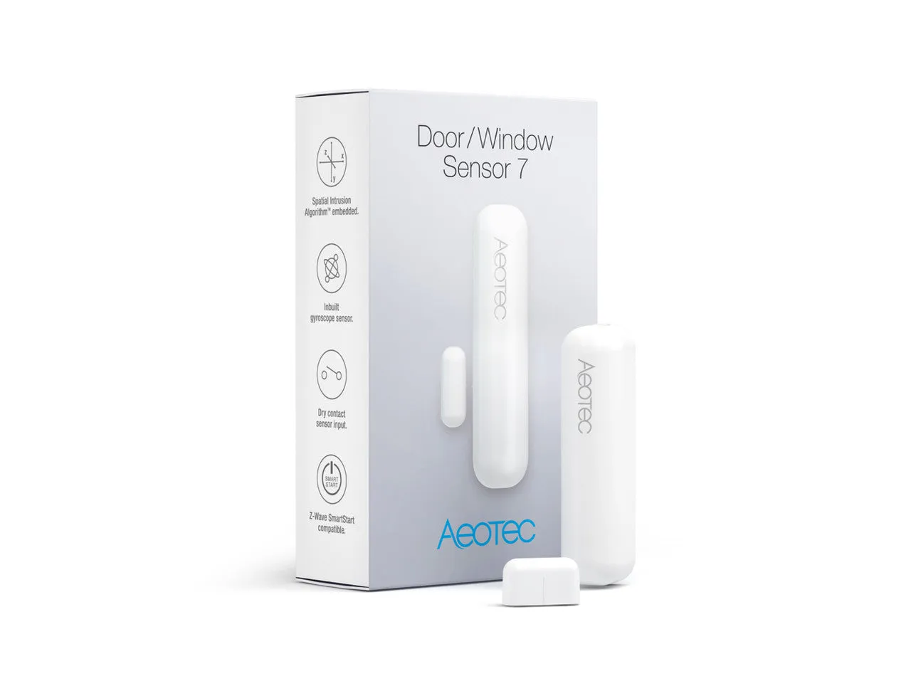 (USED/OPEN-BOX) Aeotec ZWA011 Door/Window Sensor 7 (Z-Wave Plus)