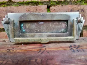 Vintage Art Deco door letterbox