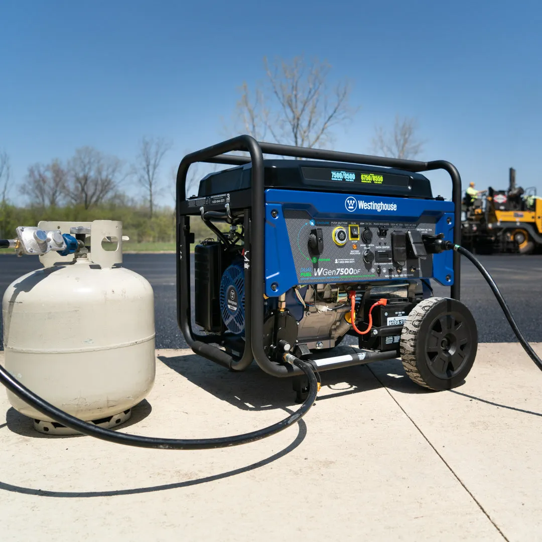 WGen7500DF Generator - Dual Fuel