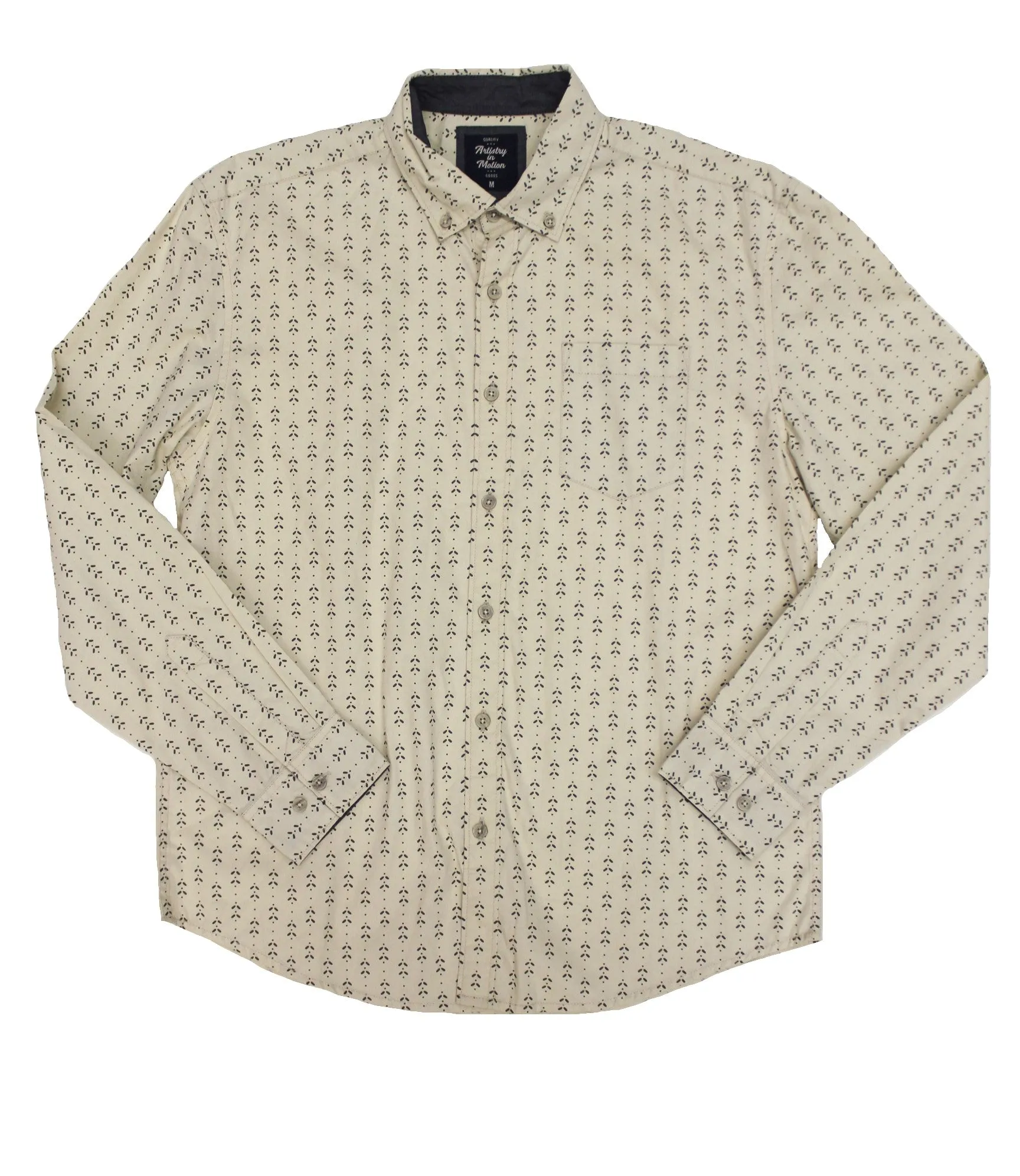 Wheat Poplin Button-down