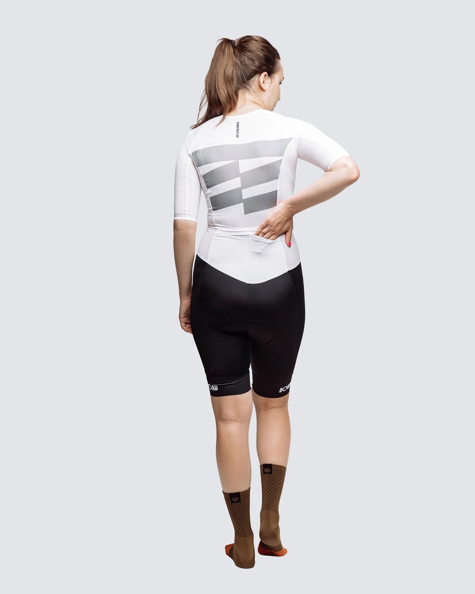 Women's Breakaway Trisuit -  Classy White