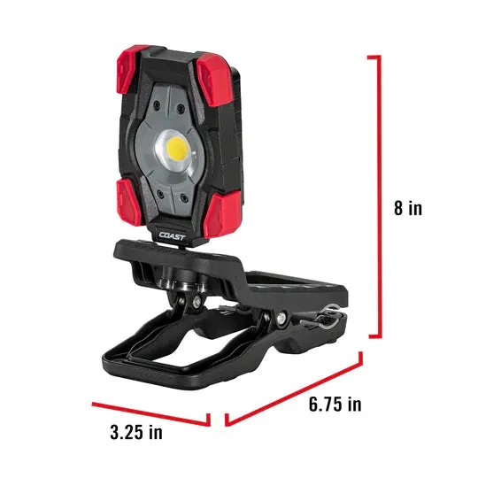 Work Light - COAST CL20R Rechargeable Clamp Light 1750 Lumens, 30684