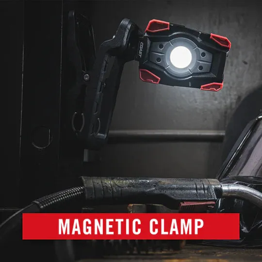 Work Light - COAST CL20R Rechargeable Clamp Light 1750 Lumens, 30684