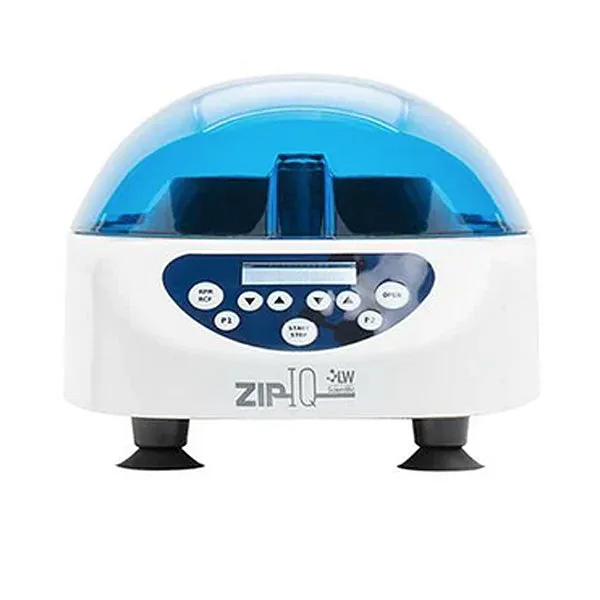 Zip-IQ TT Test Tube Centrifuge (1-15ml), 5,000 RPM, 0-Lock, 90-240v